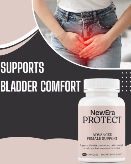 How does NewEra Protect work? Natural formula supporting urinary health, pelvic strength, and daily comfort
